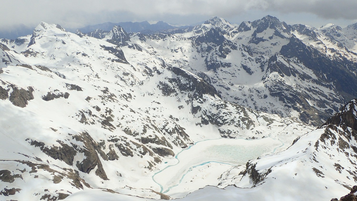 La vue du sommet