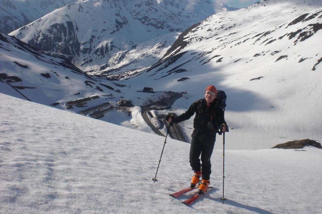 au dessus du col de l'Oberalp