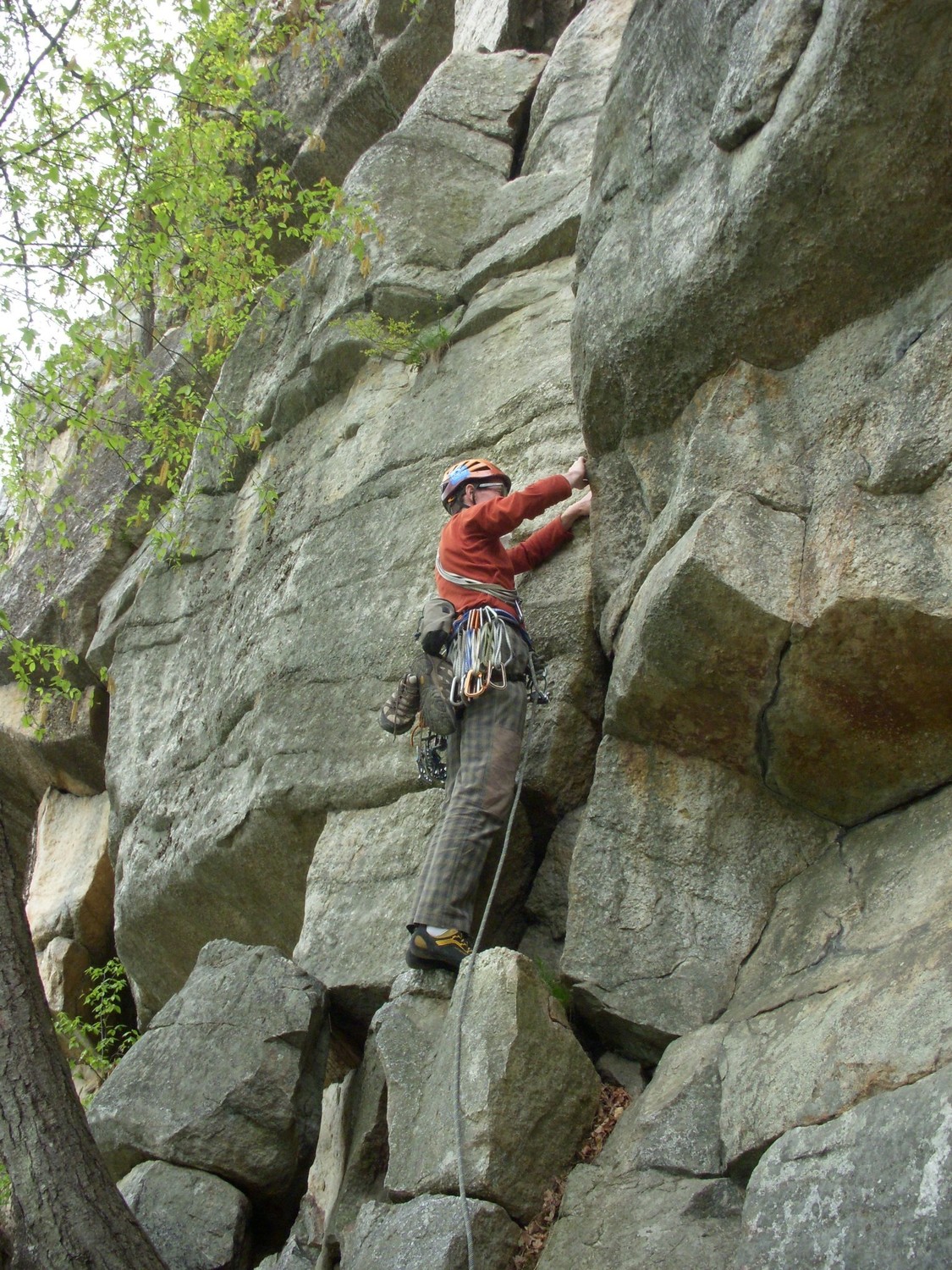 Gunks. Near Trapps.
