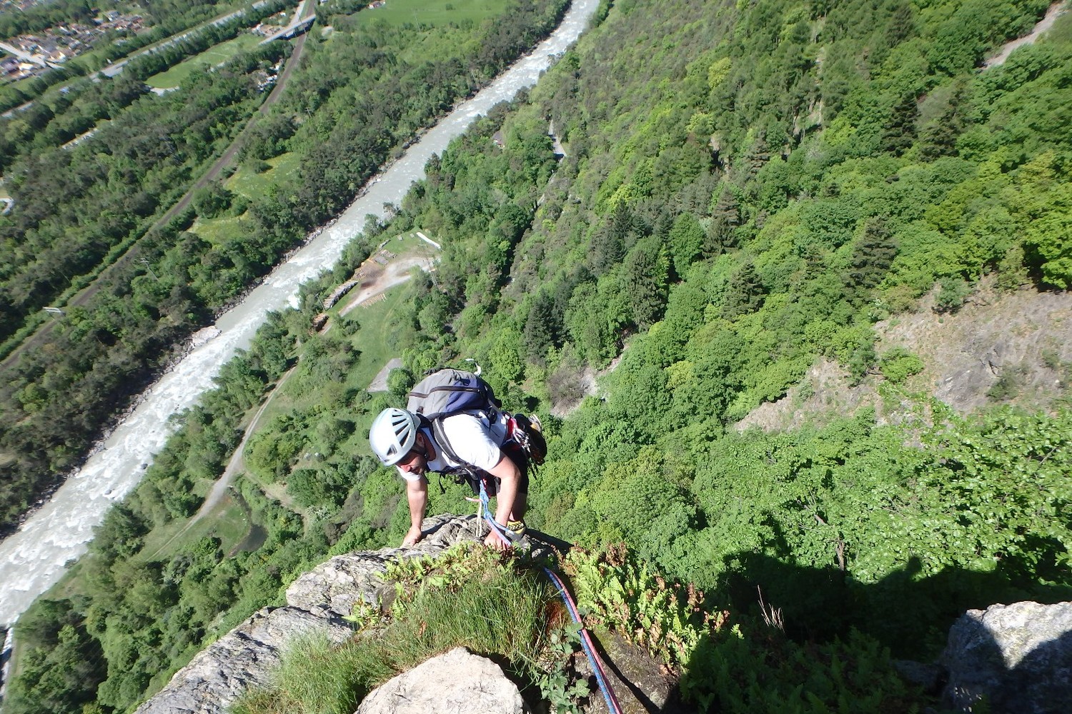 La sortie du beau 6b, 3eme longueur