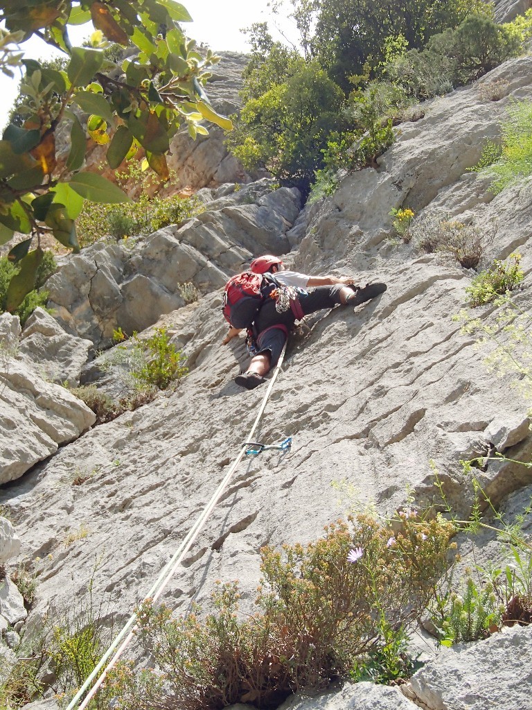 A l'attaque du second 6a