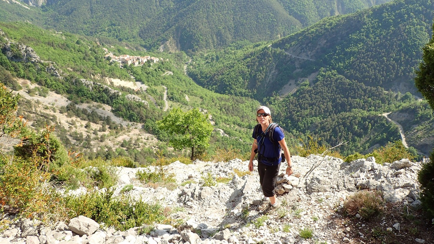 Le sentier du retour...