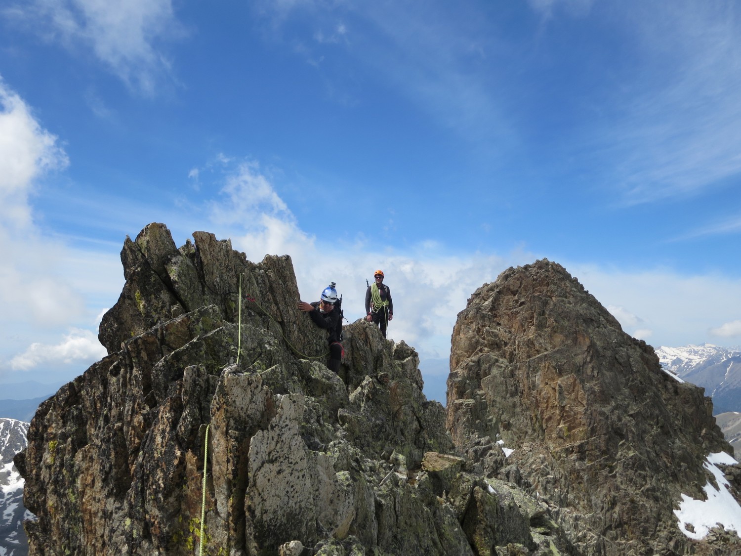Sur l'arête W du Neiglier bis