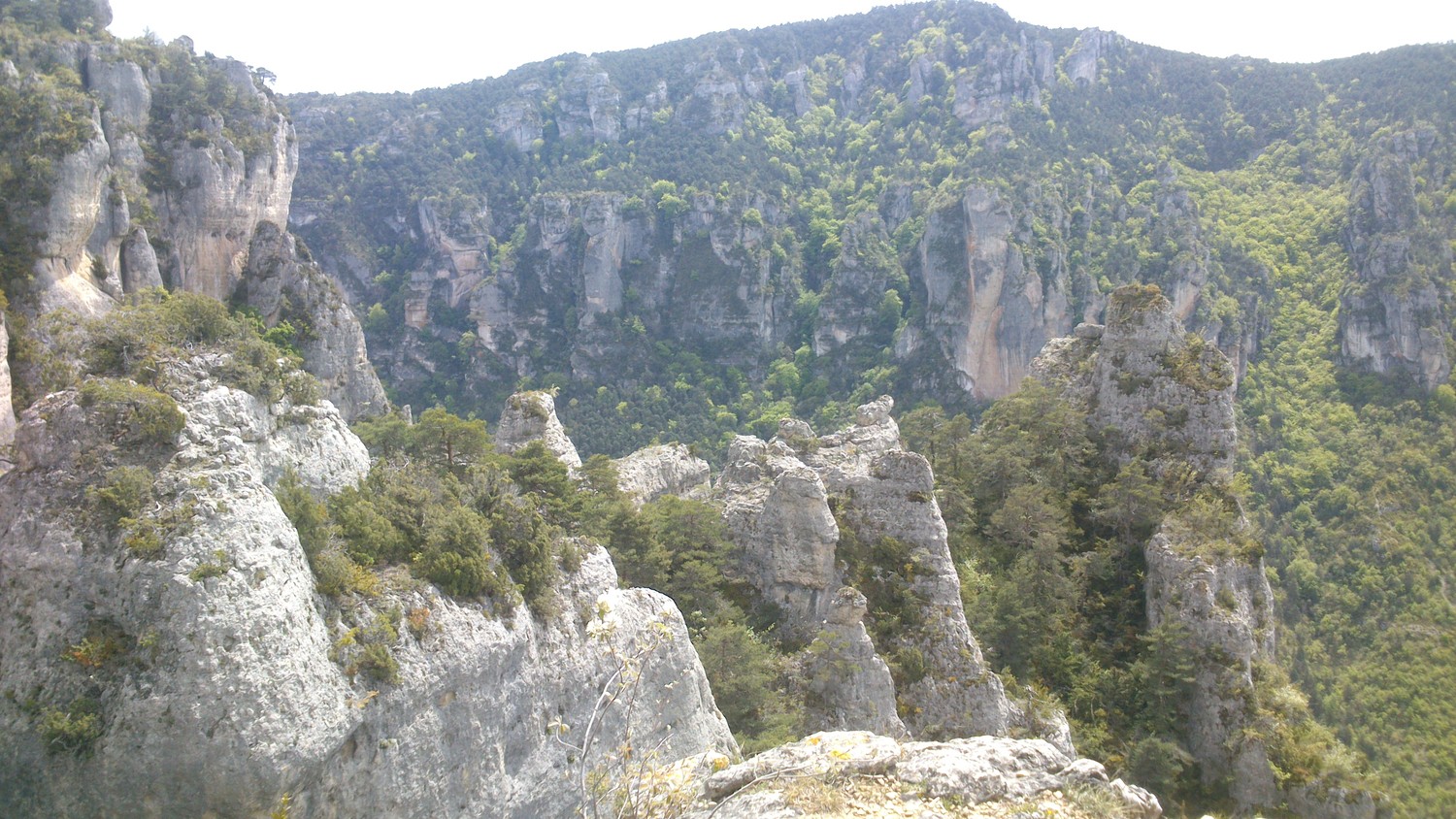 vue depuis la terrasse sommitale