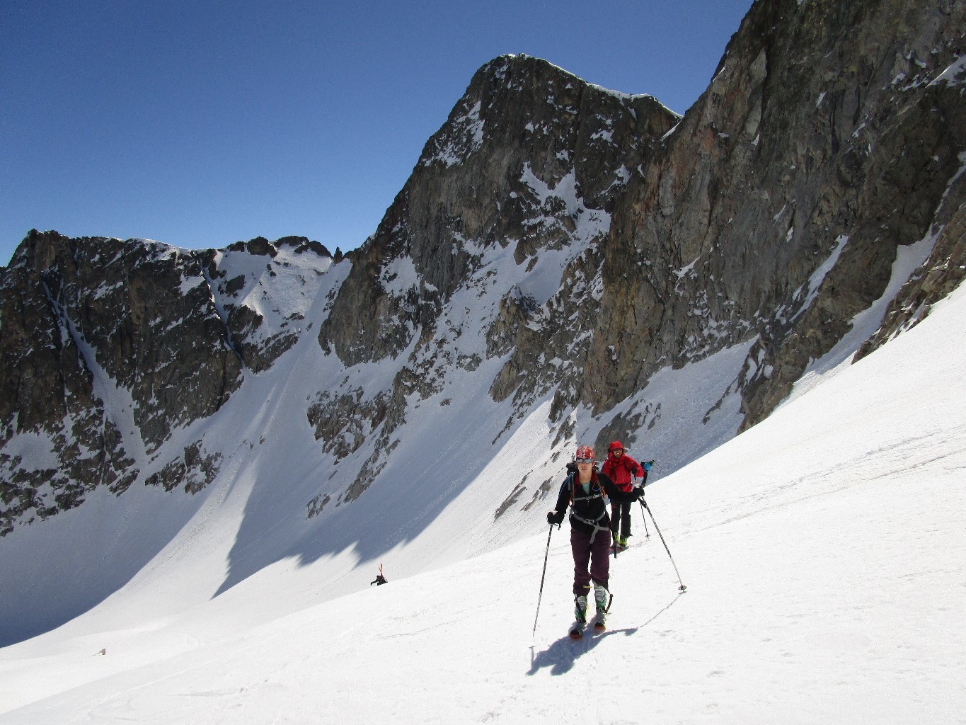 Montée au col d'Aragon