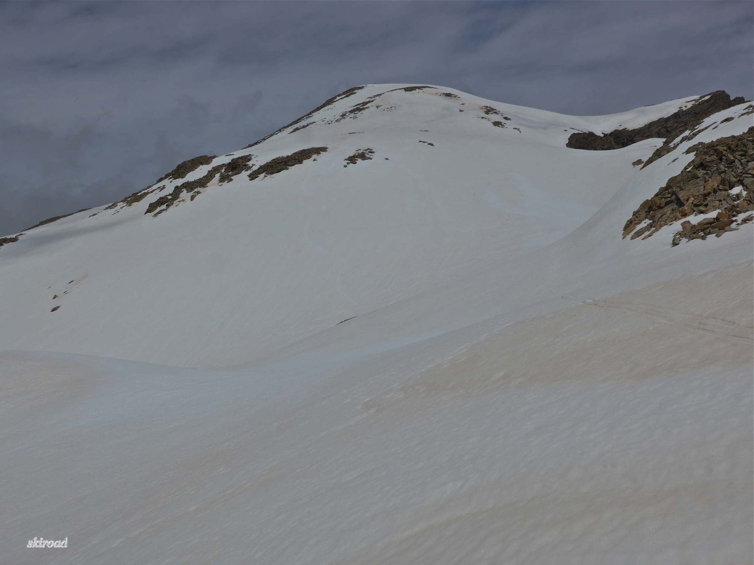 Descente super du Mt Clapier.