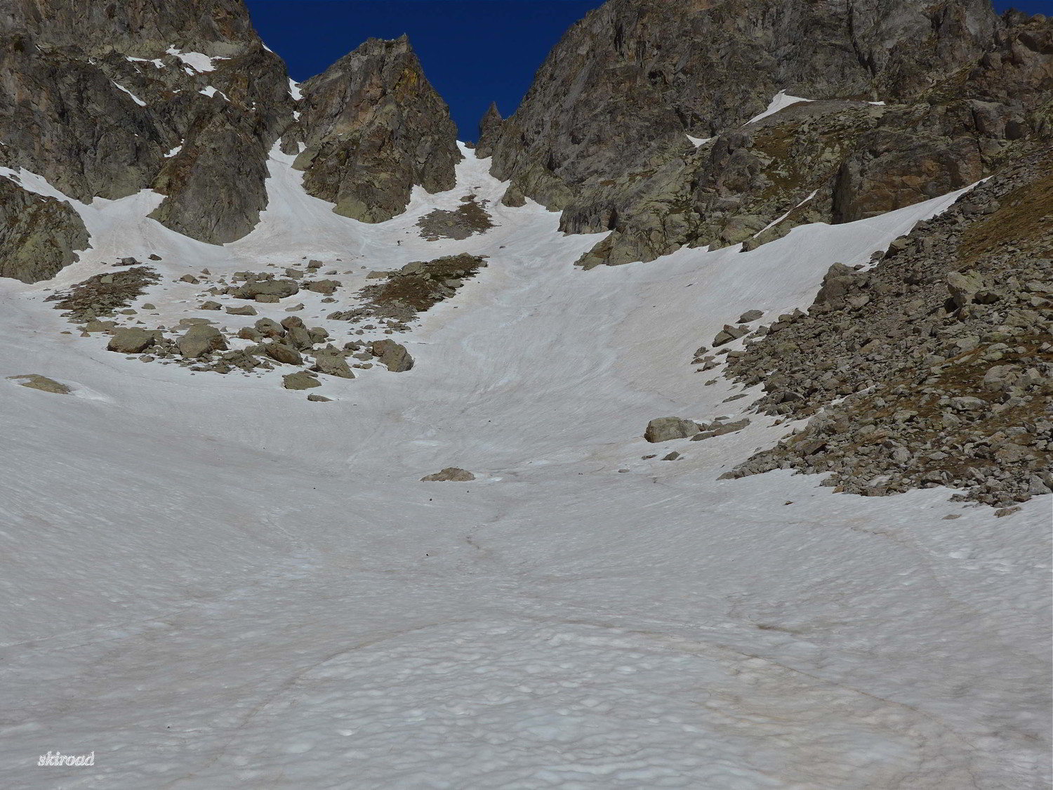 Descente du Pas du Mt Colomb pas mal du tout.