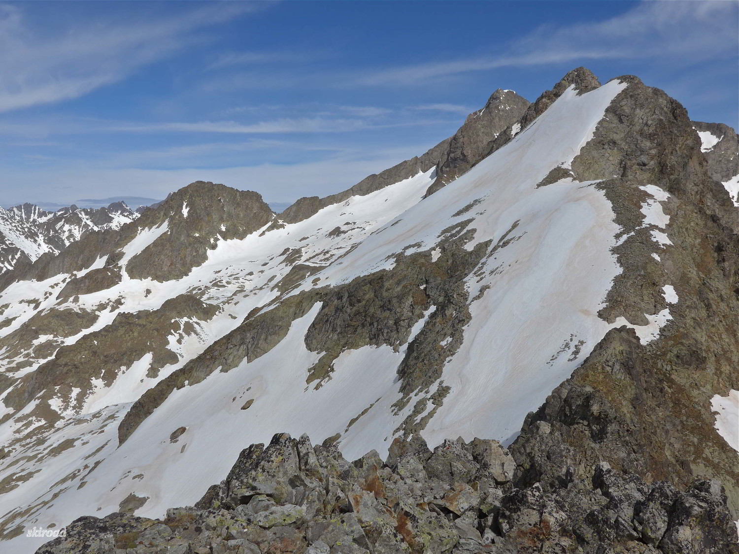 Prochain objectif la Cime Cabret.