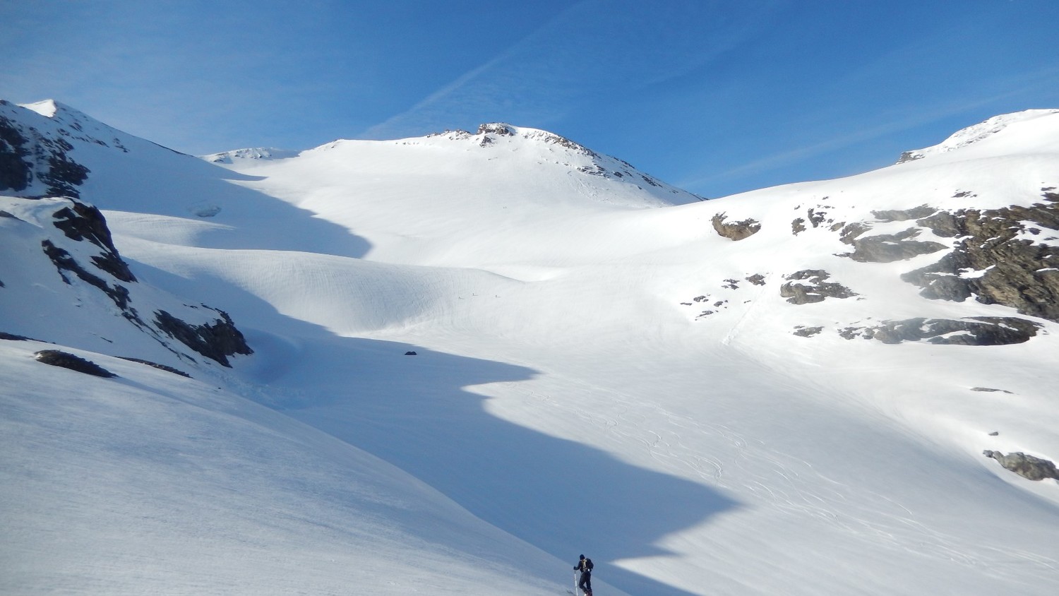 le glacier de l'Aiguiller Rousse