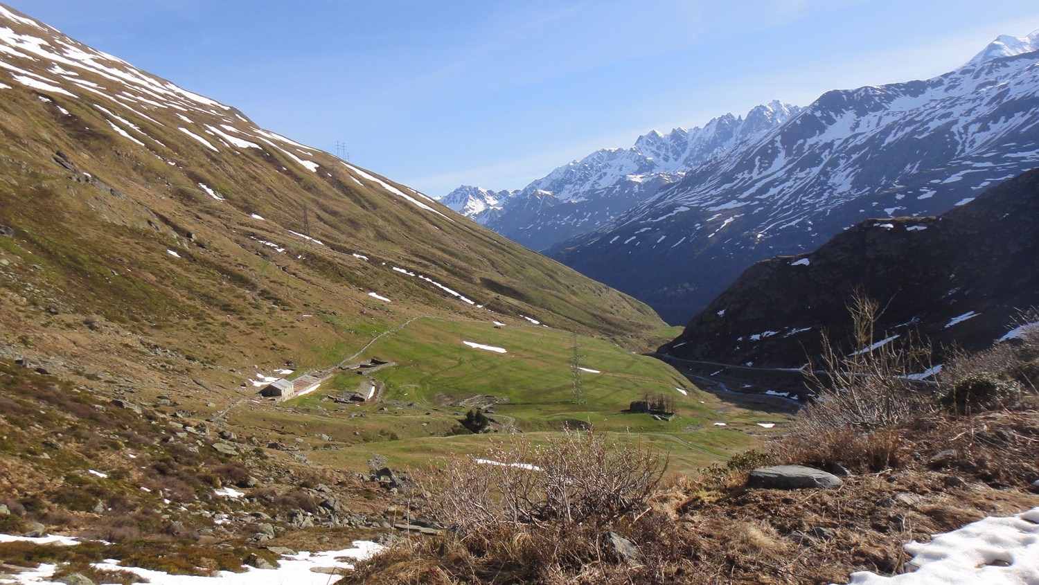 Monts Telliers : petite frayeur du matin : où est la neige ?