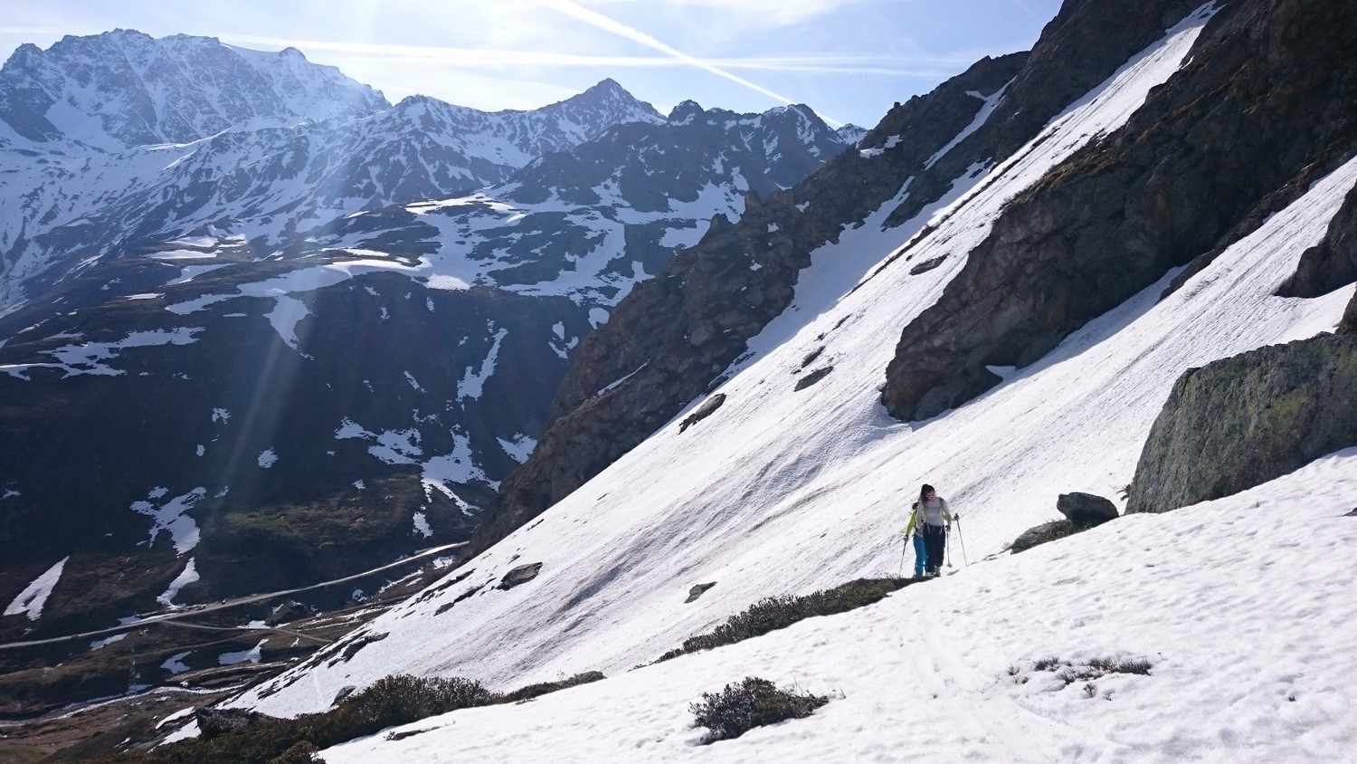 Monts Telliers - Ouf on a trouvé suffisamment de neige pour y aller...