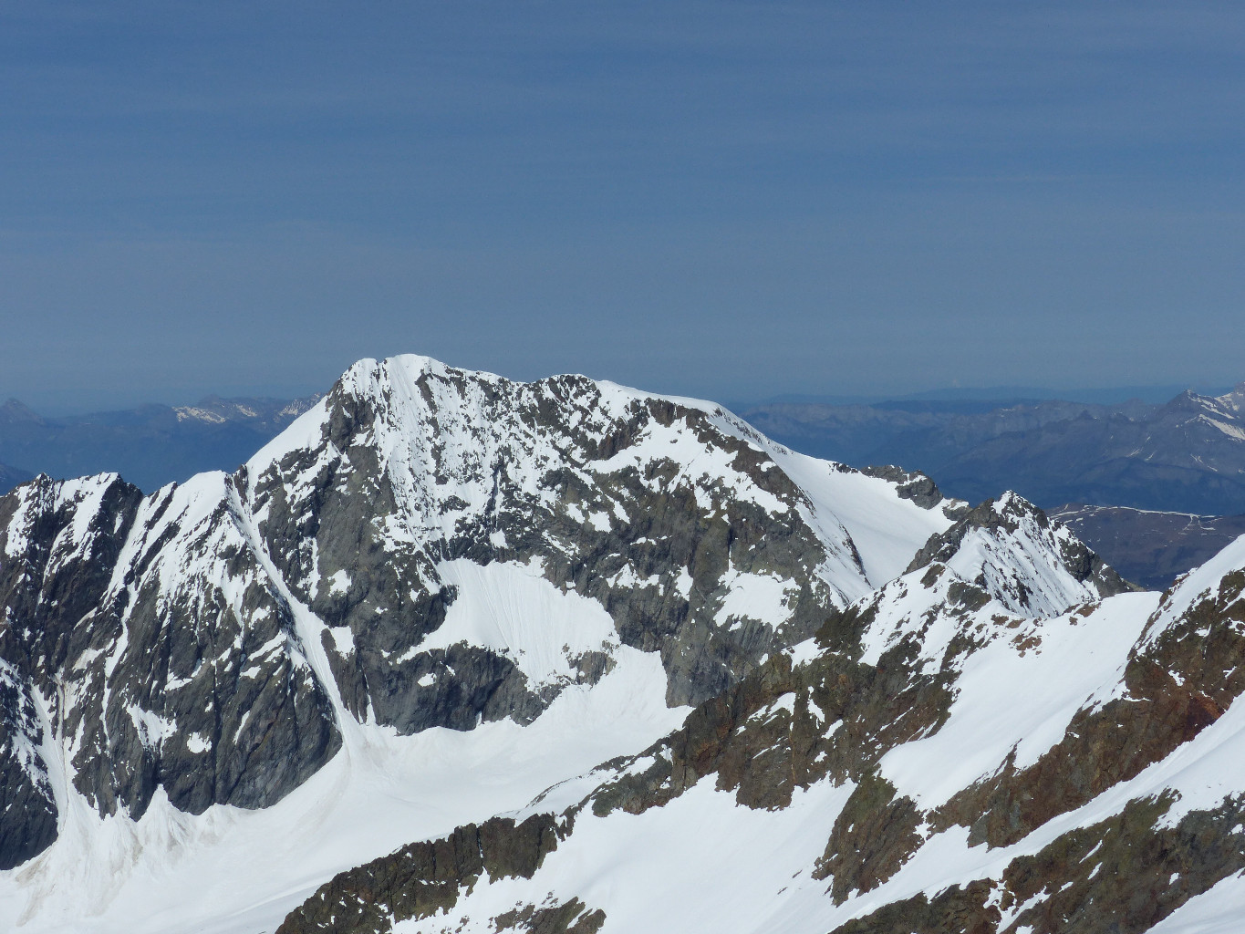 Le Mont Tondu, versant E