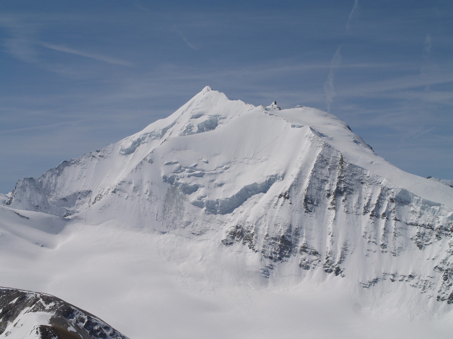 Bishorn, face NE