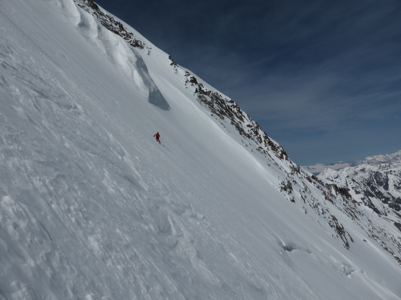 Basile dans le bas de la face N