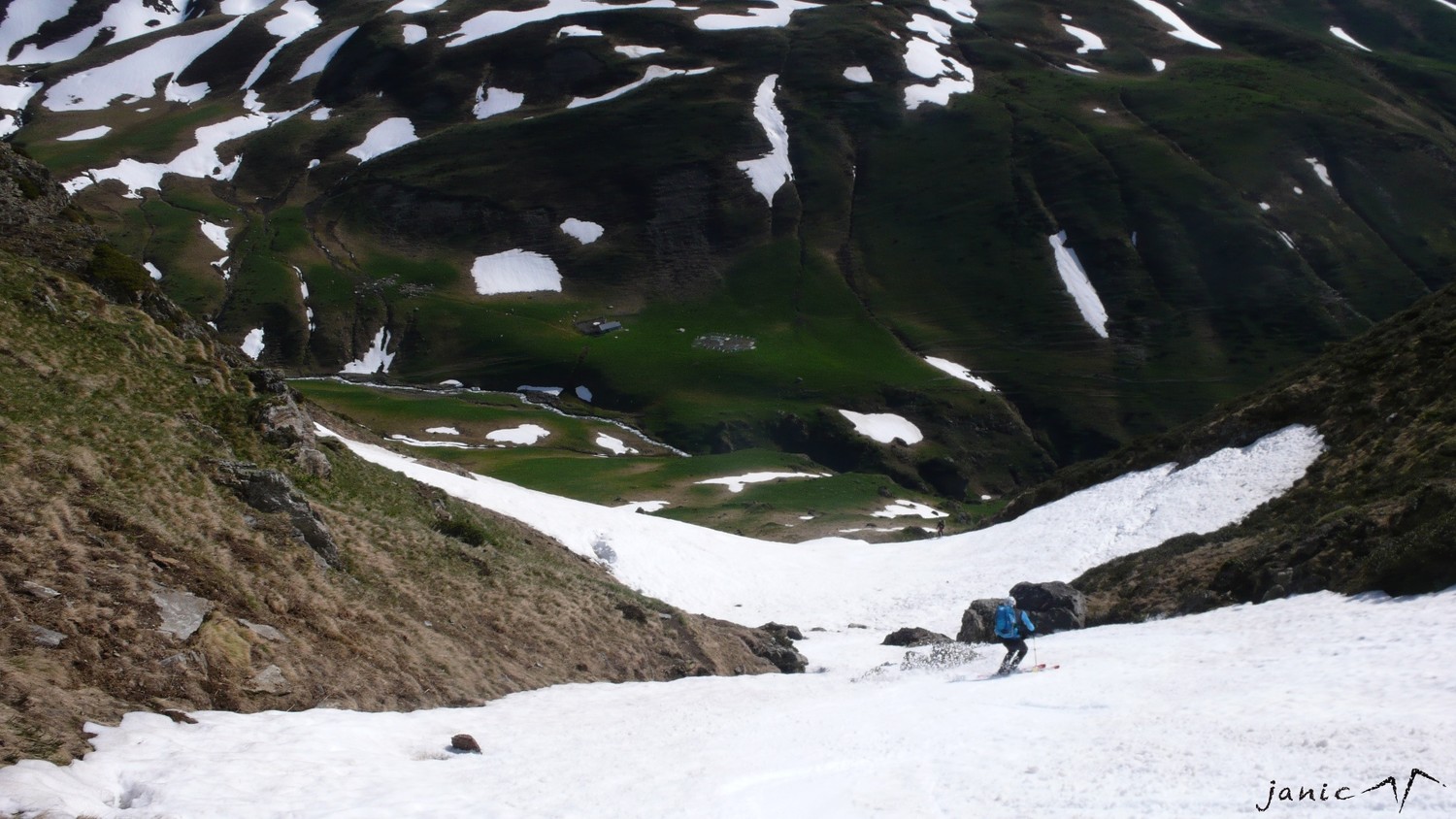 Cabane d'Arizes en vue