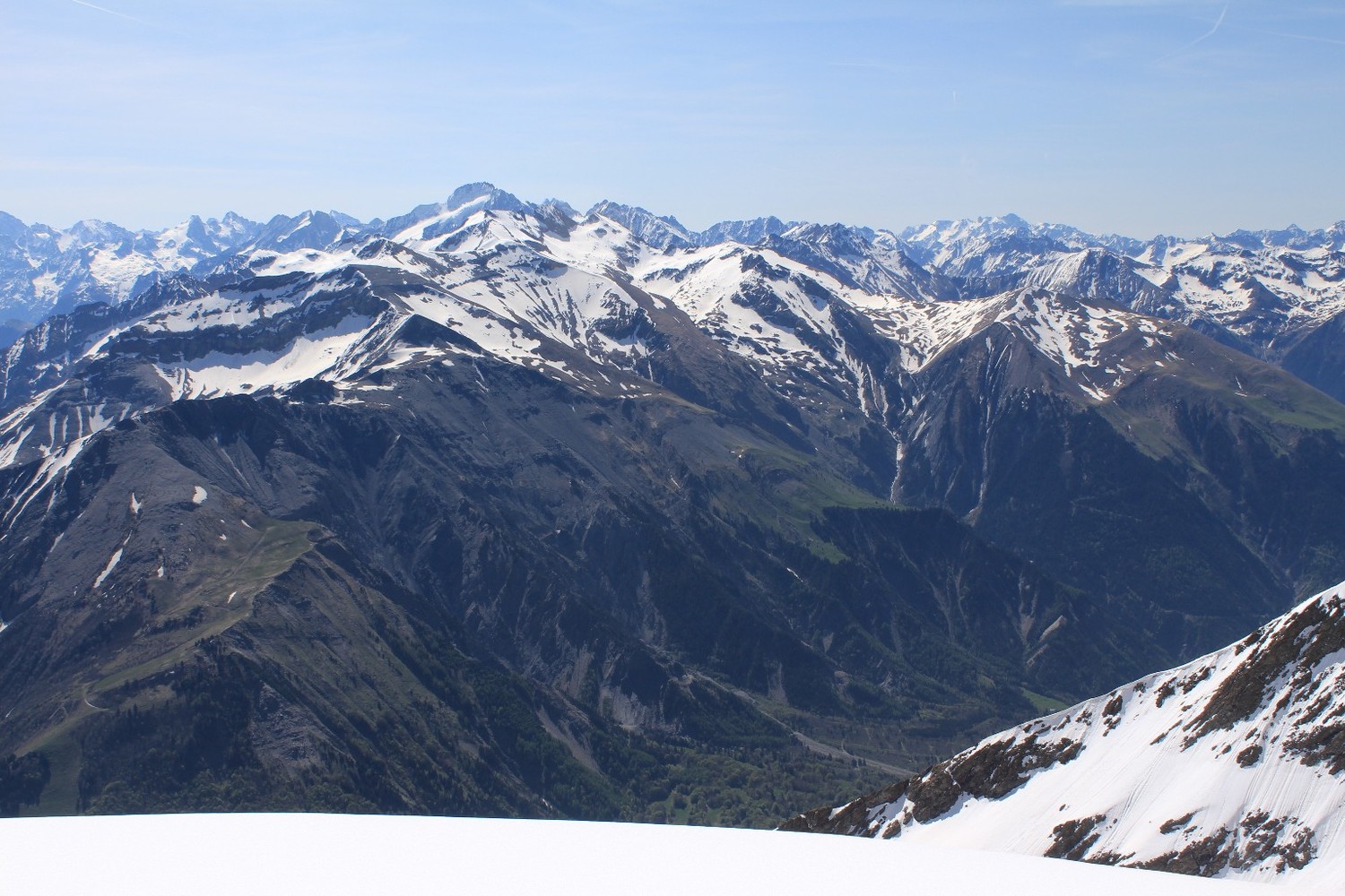 De la Pyramide d'Ornon, vers le SE