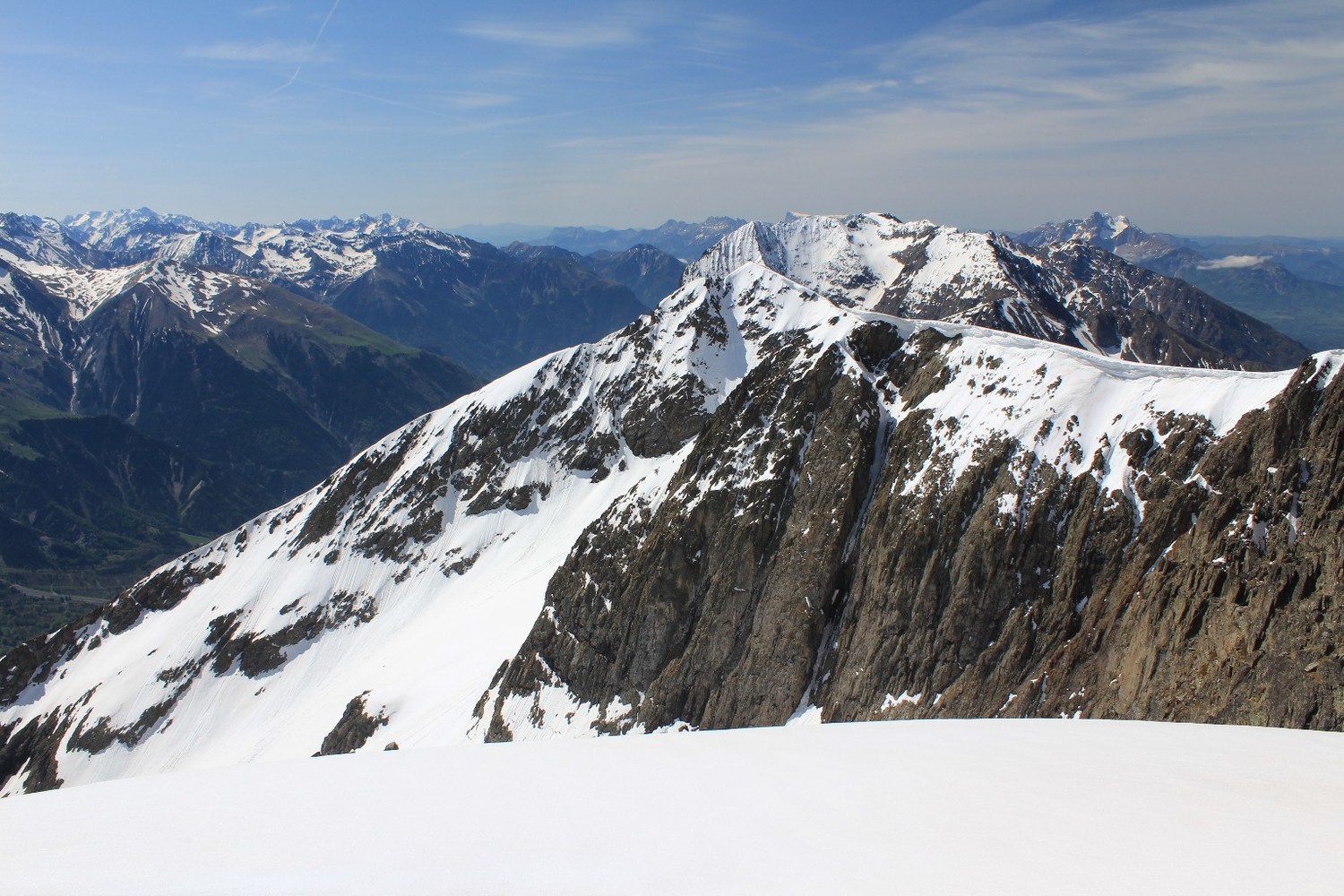 De la Pyramide d'Ornon, vers le S