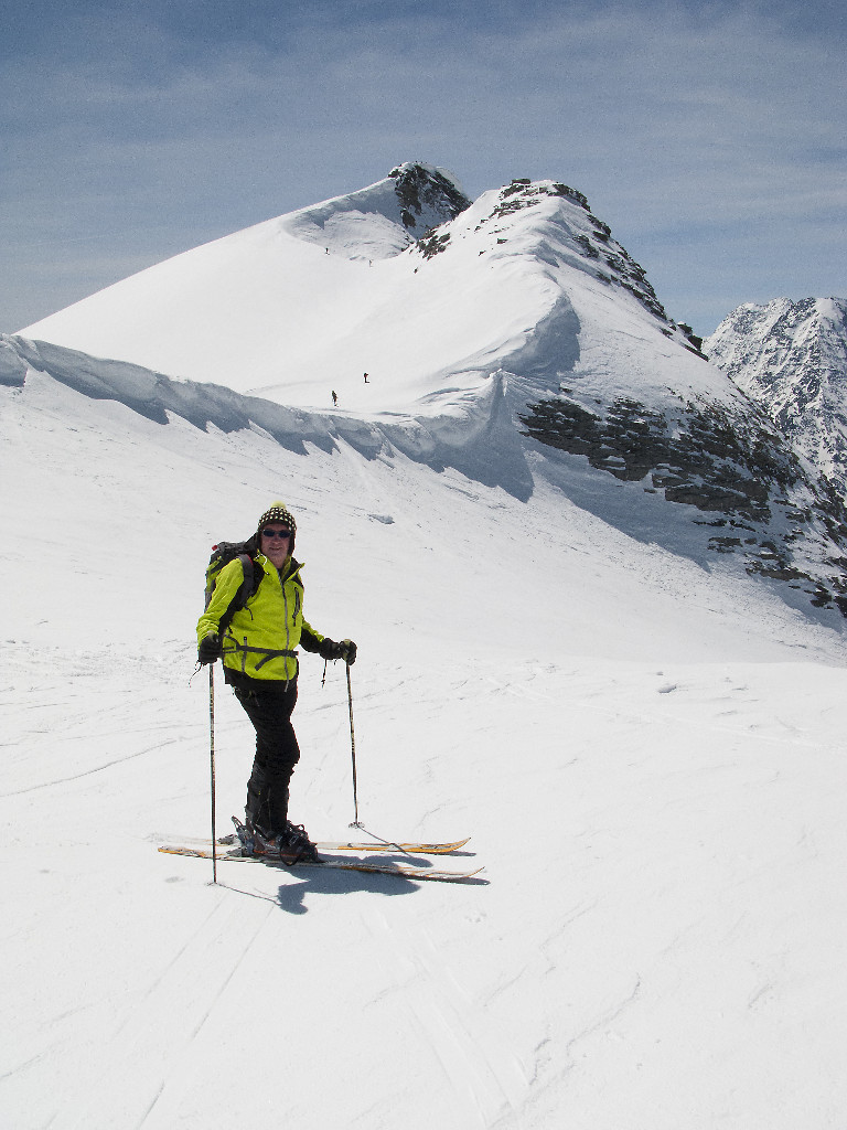 Bobo, colle e vetta del Breithorn