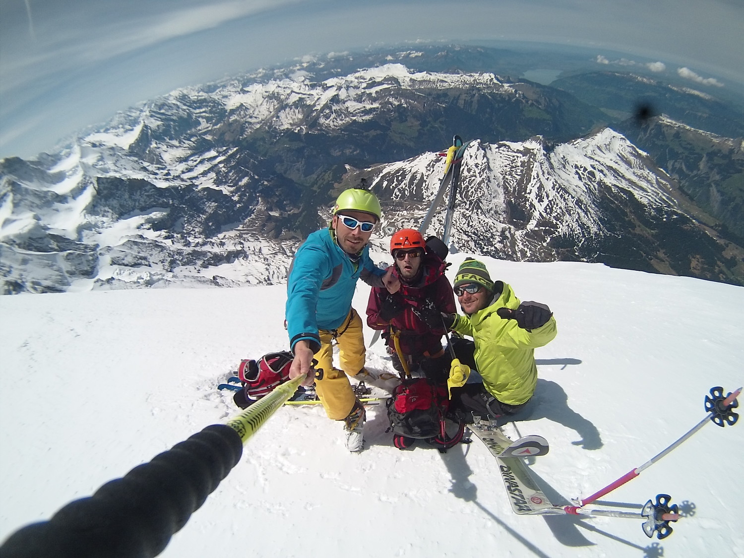 Selfie in vetta