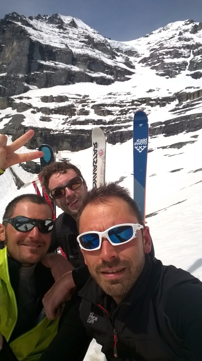 selfie alla base