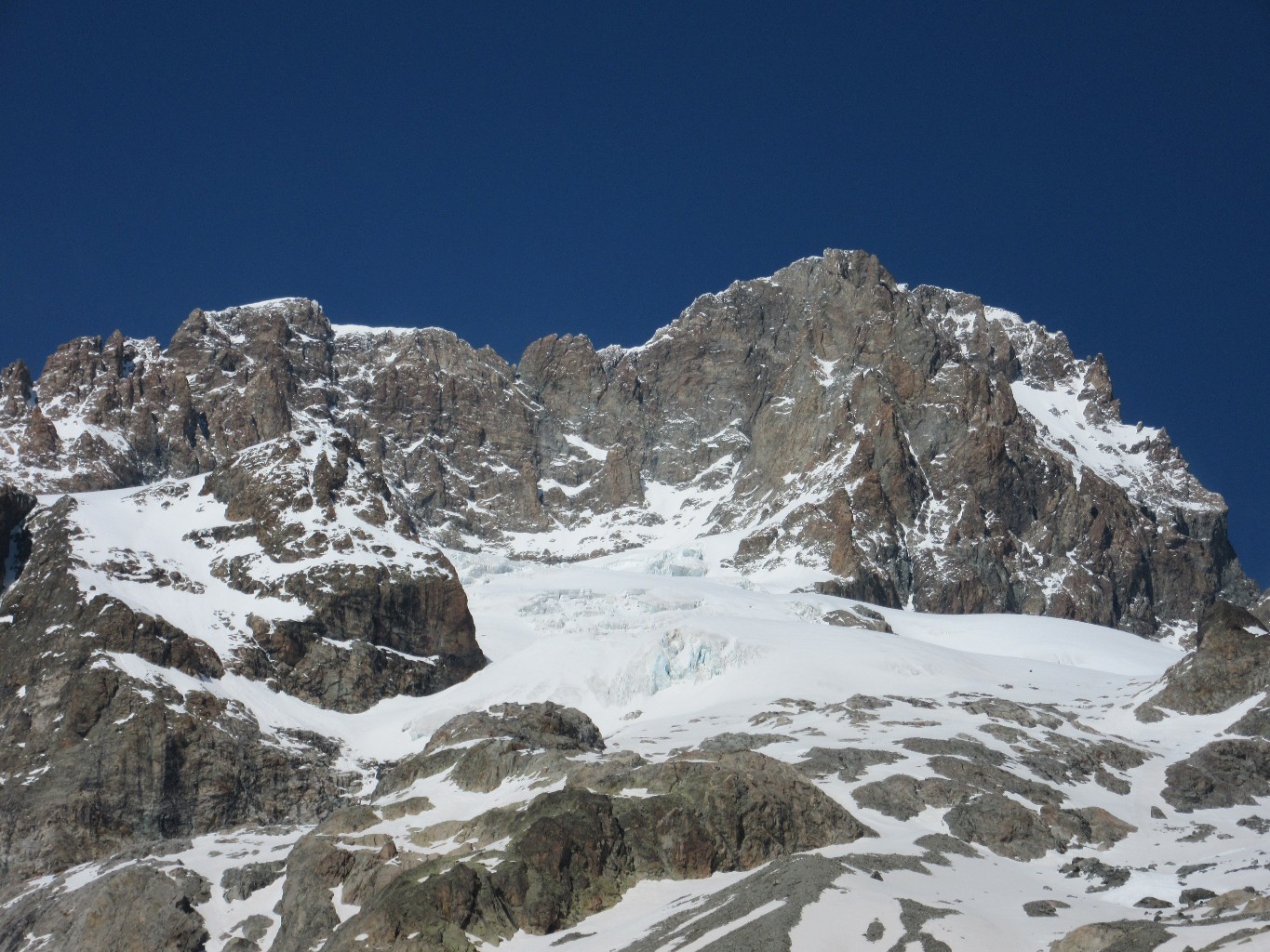 Face sud barre et dome