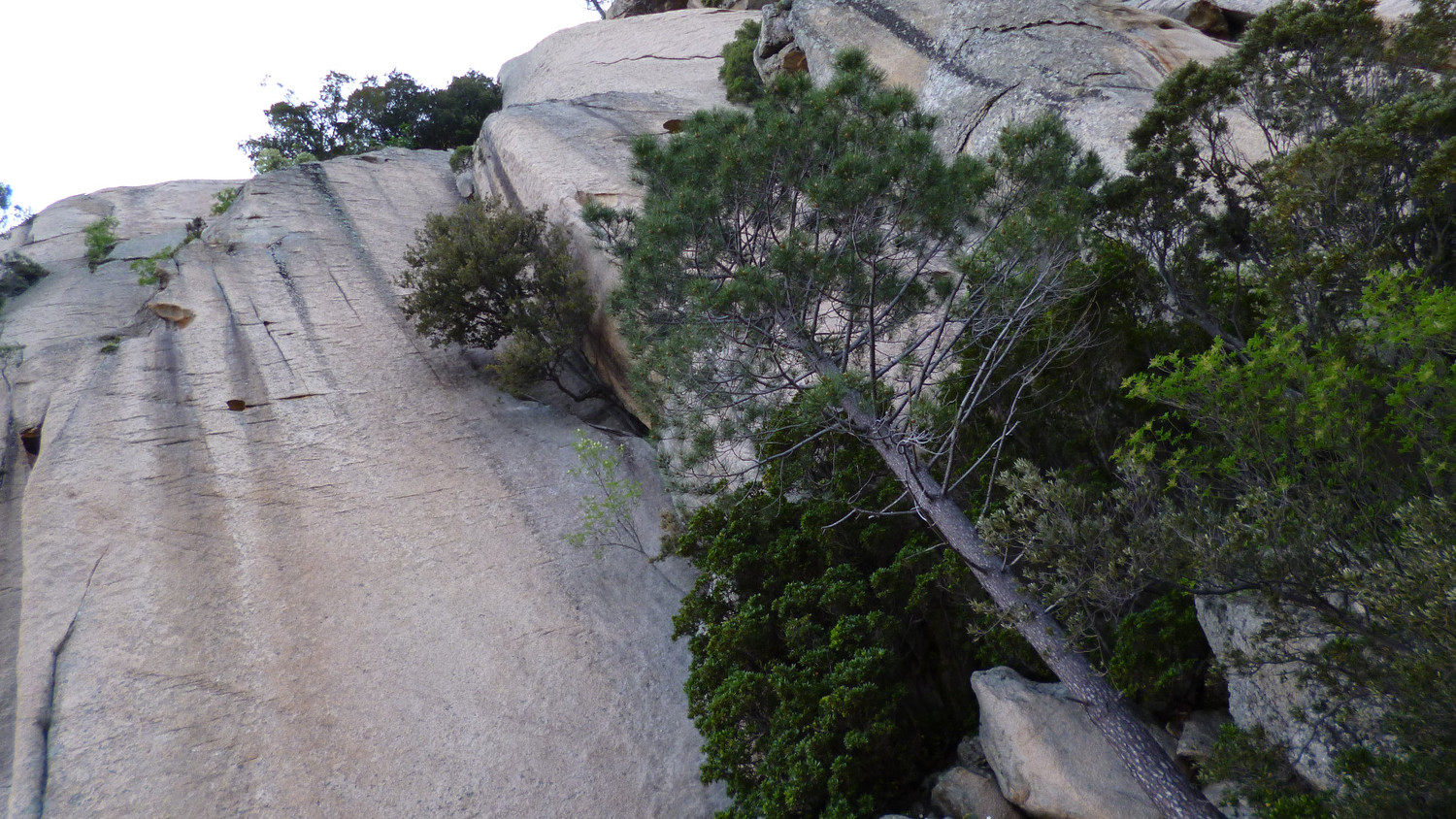 Fissure, 2 longeurs... La 2e en laminoir 6c