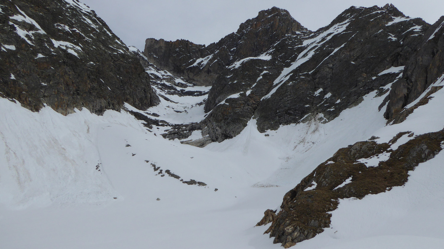 Col de la Glière : passage des barres