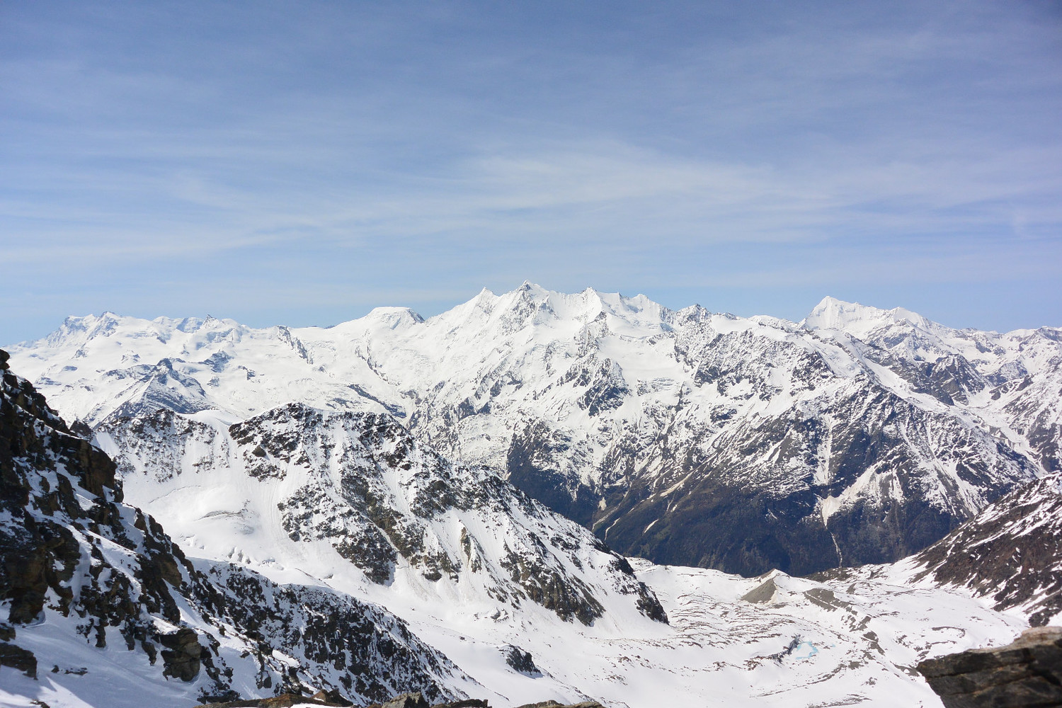 Panorama dalla vetta