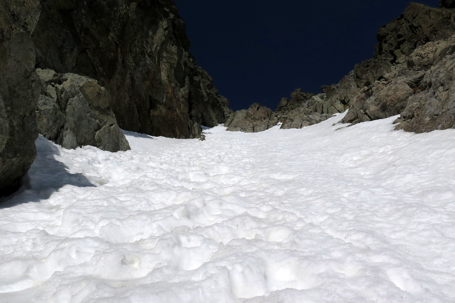 Pente neigeuse