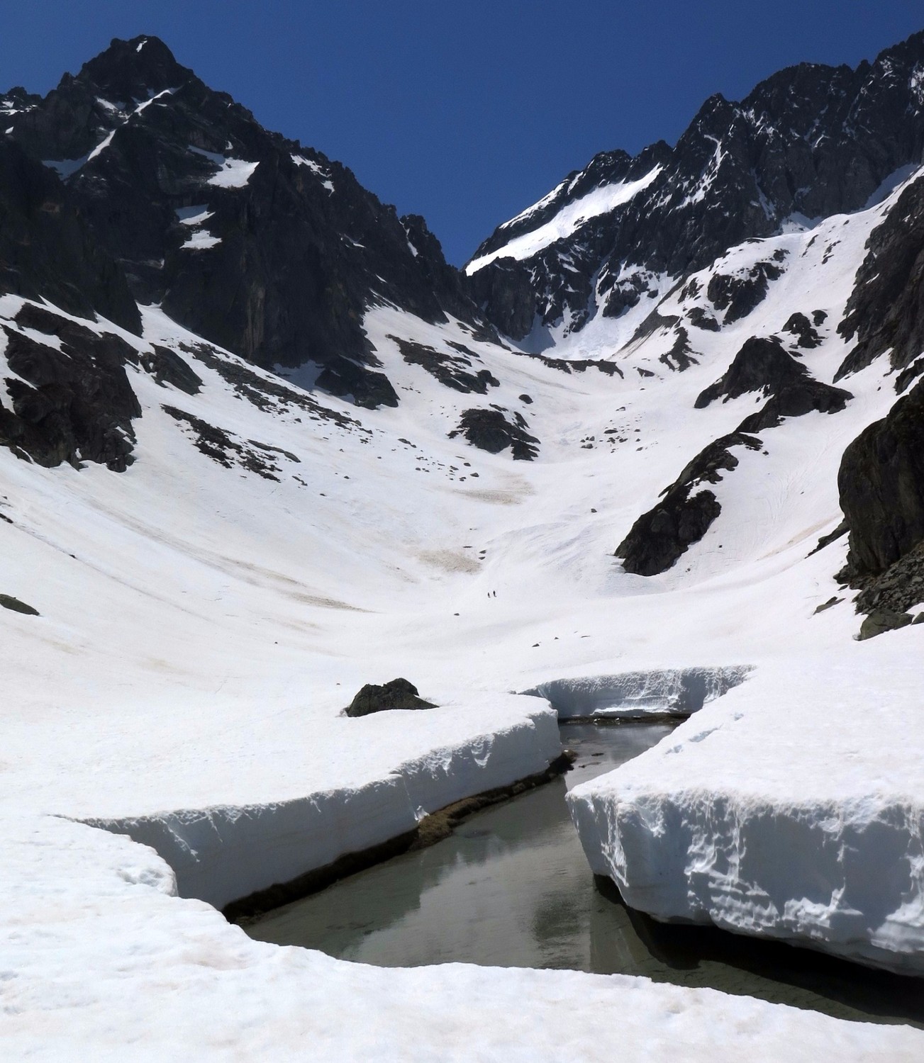 Vallon de la Pacca en dégel