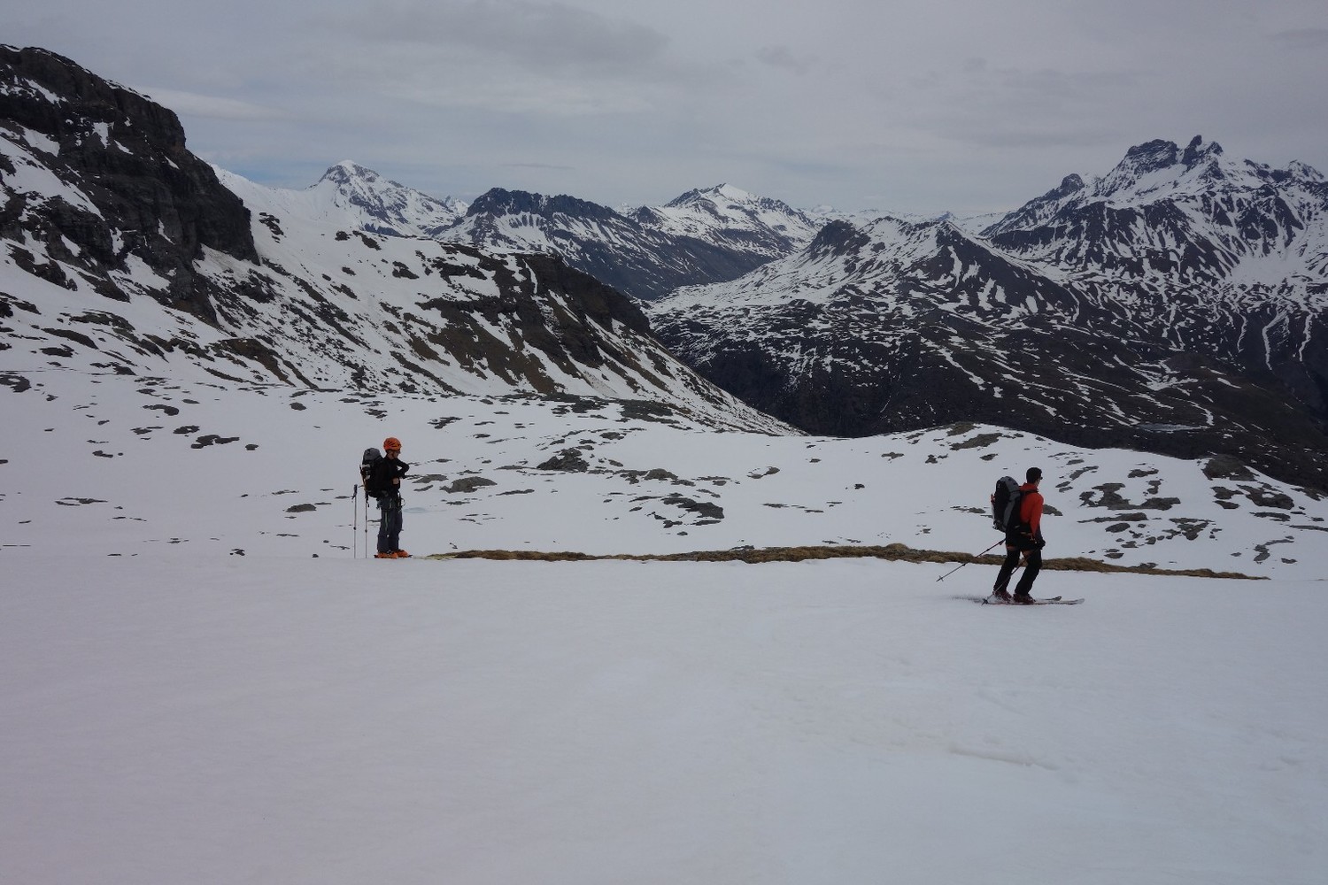 Au dessus du Lac de l'Arpont