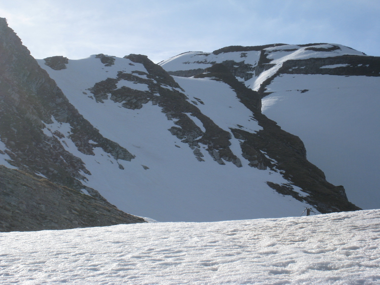 Borderan vu depuis le col (2245m) - aig Calvaires
