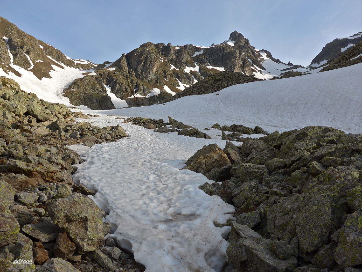 Prairie de Fenestre chaussage.
