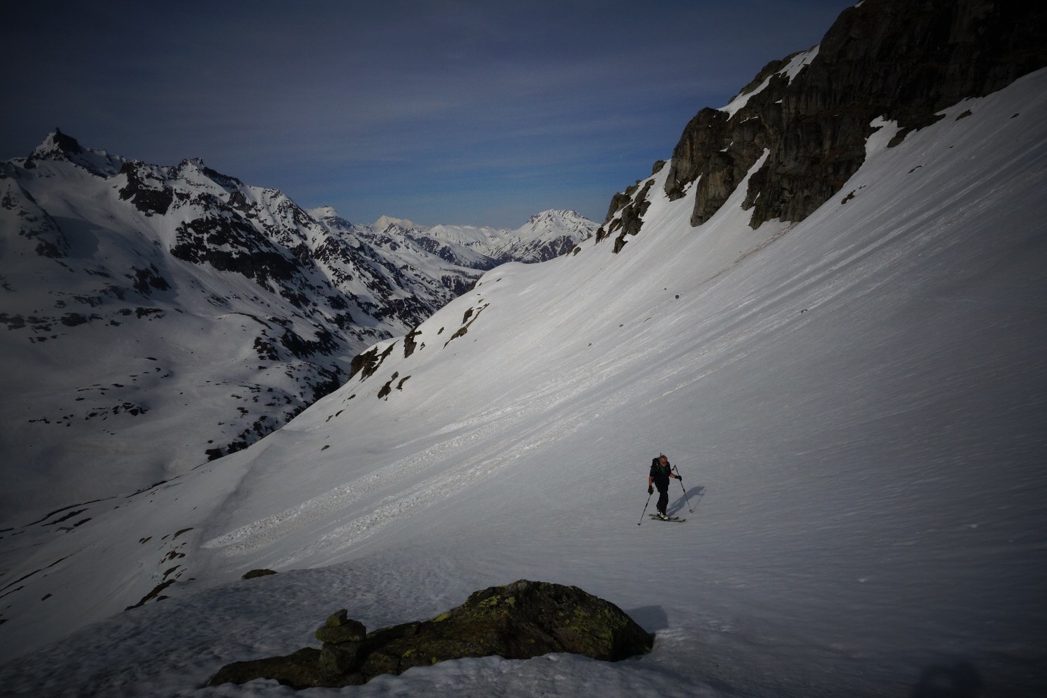 Peu après la cabane Mittelberg