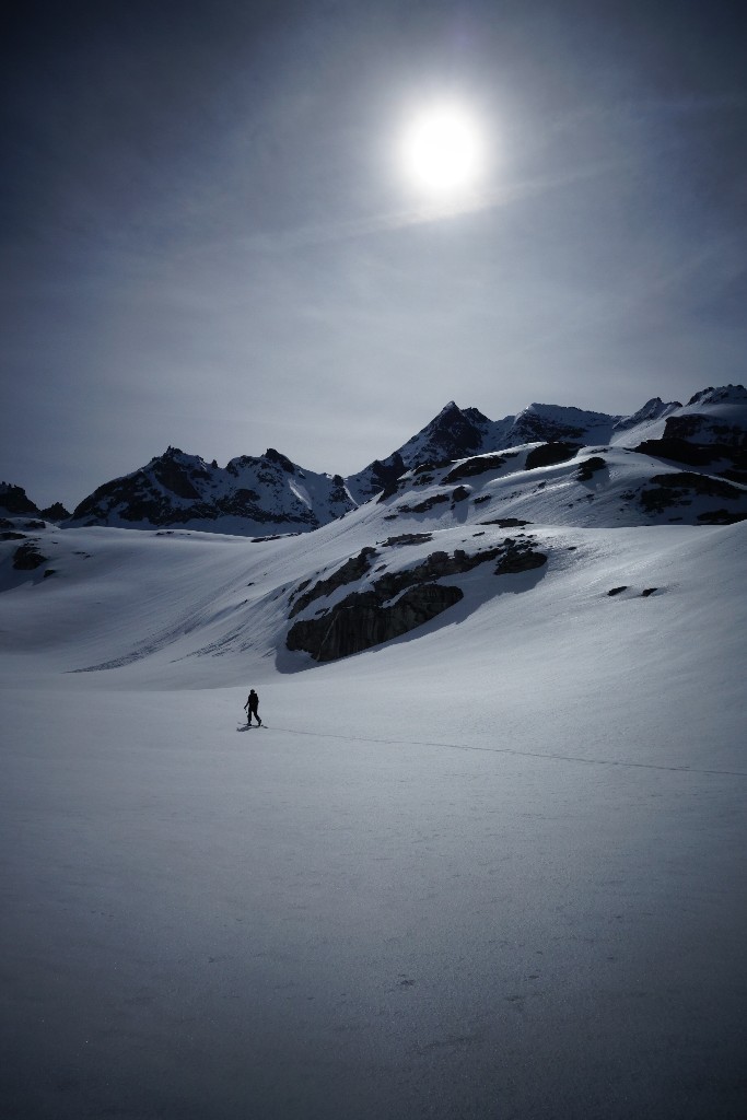 Le vallon qui mène au Hohsandjoch