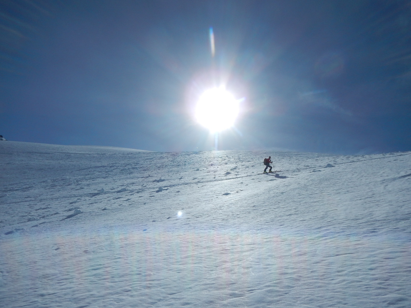 en montant au Col du Tournelon