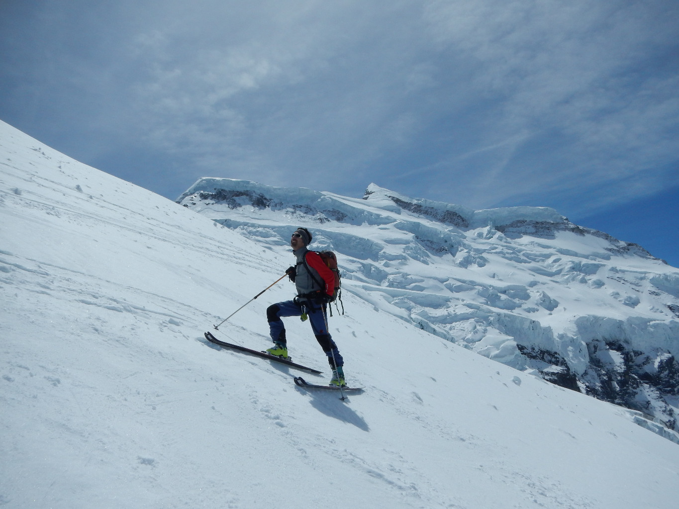 petite pause a la descente..