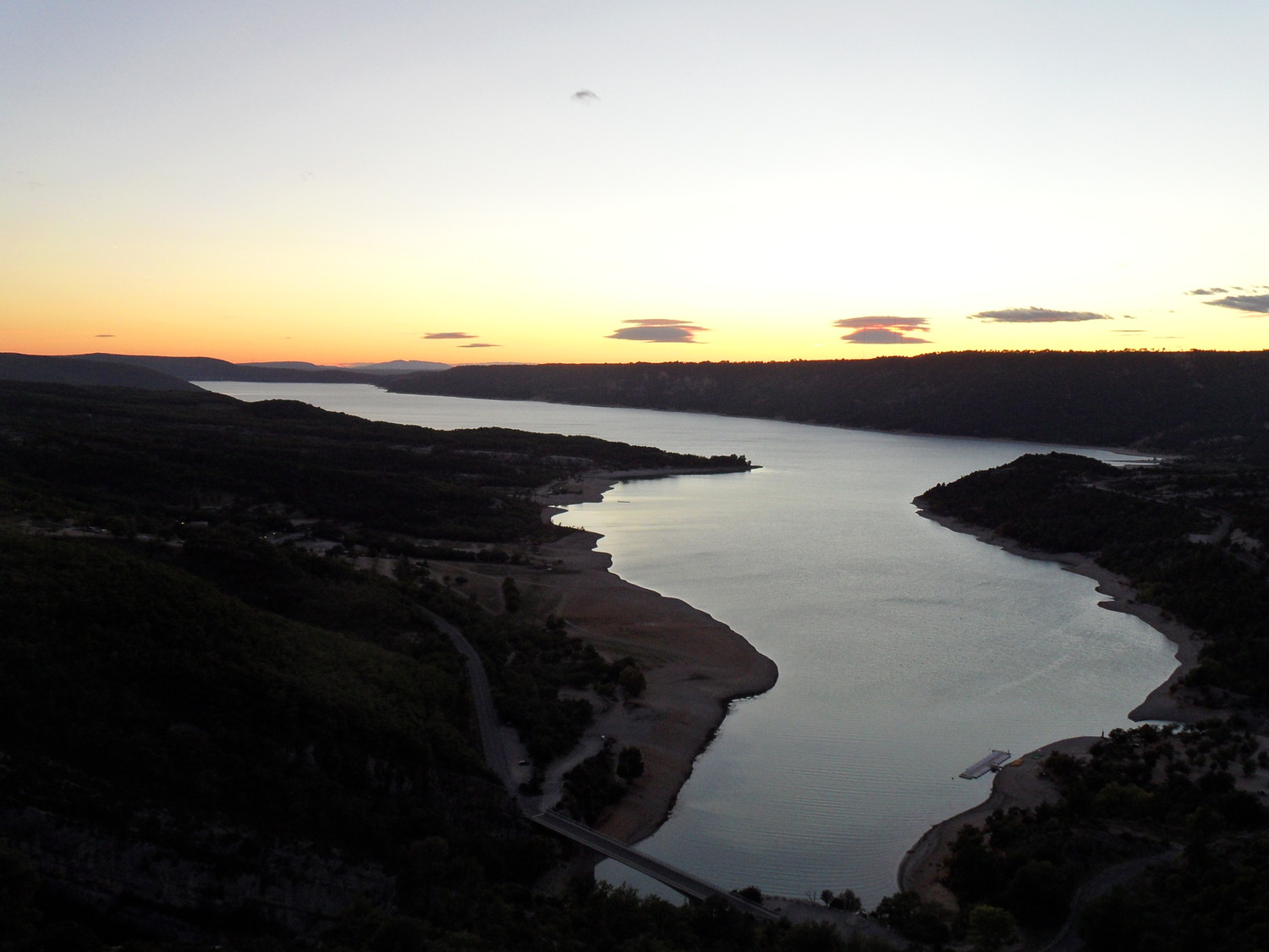 coucher de soleil pour finir le w end