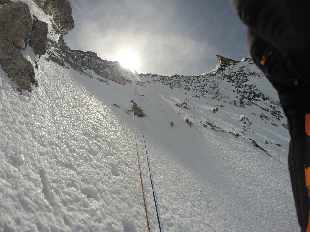 Le haut est en vue