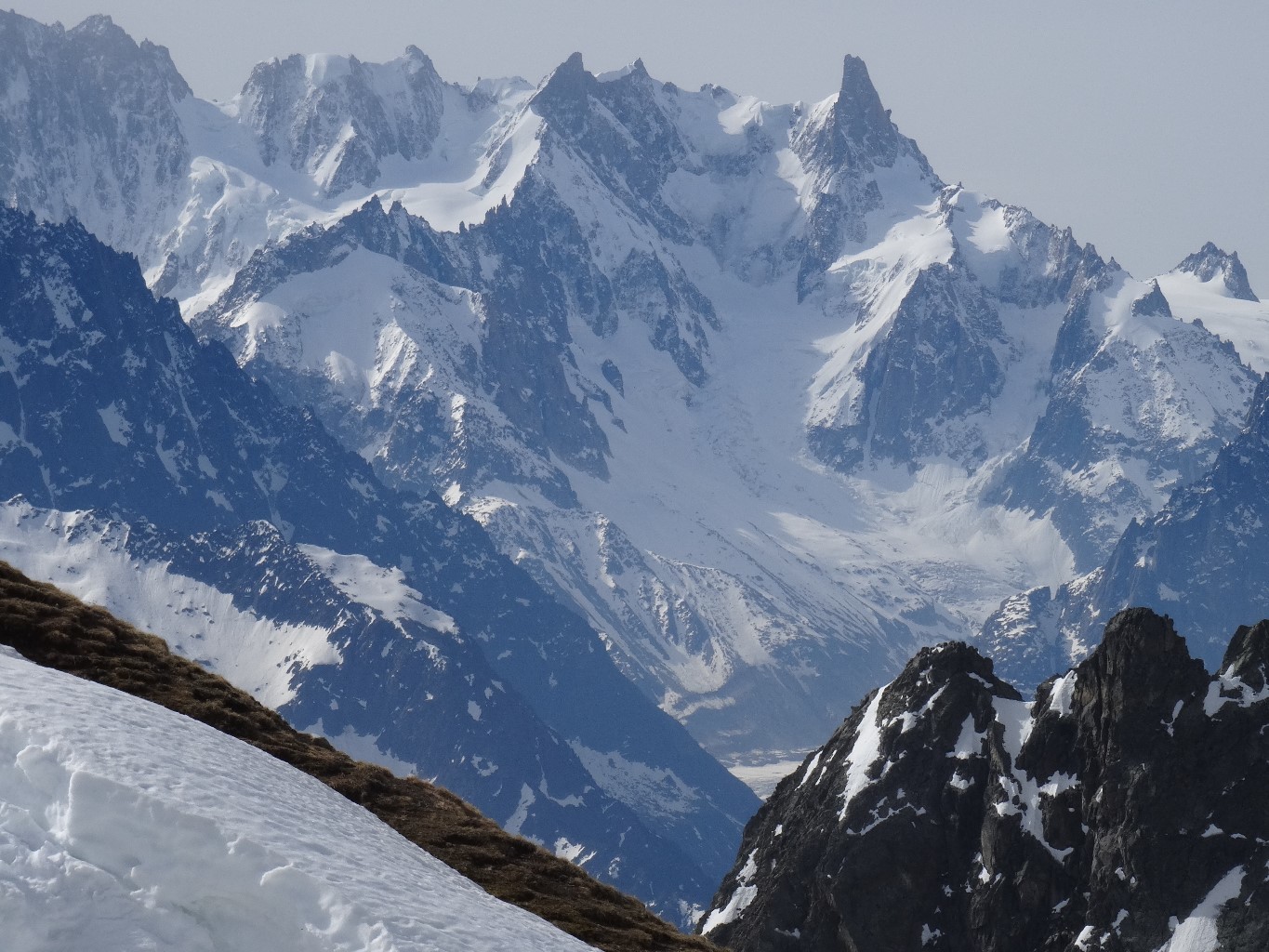 Zoom sur la Dent du Géant
