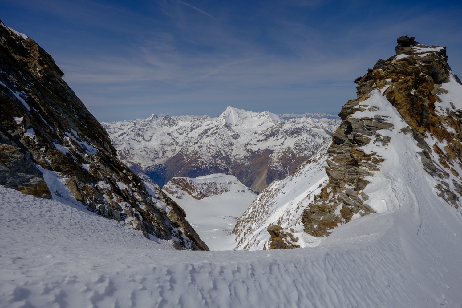 La sella a quota 4300