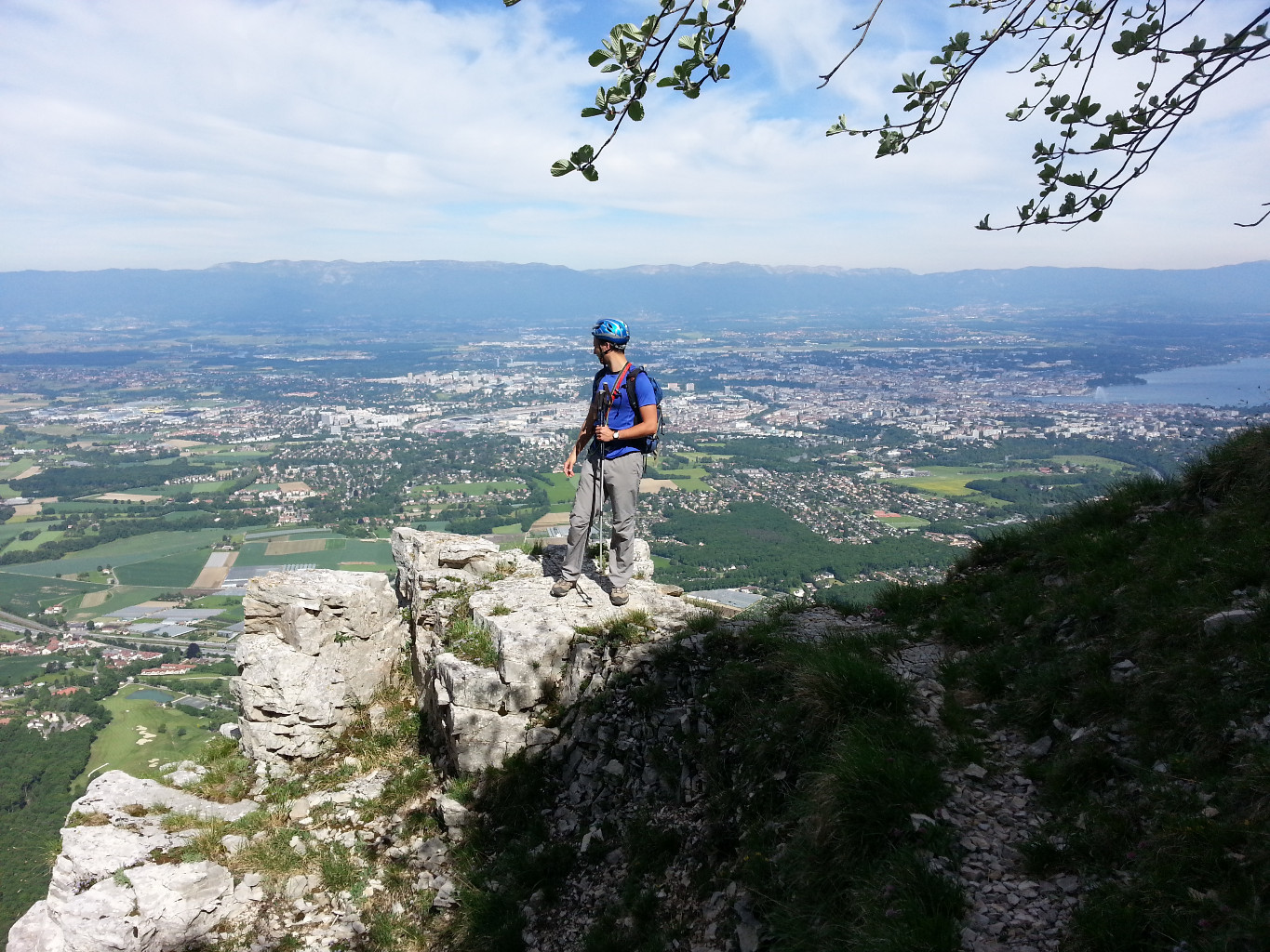 Sur le haut des Buis, beau panorama!