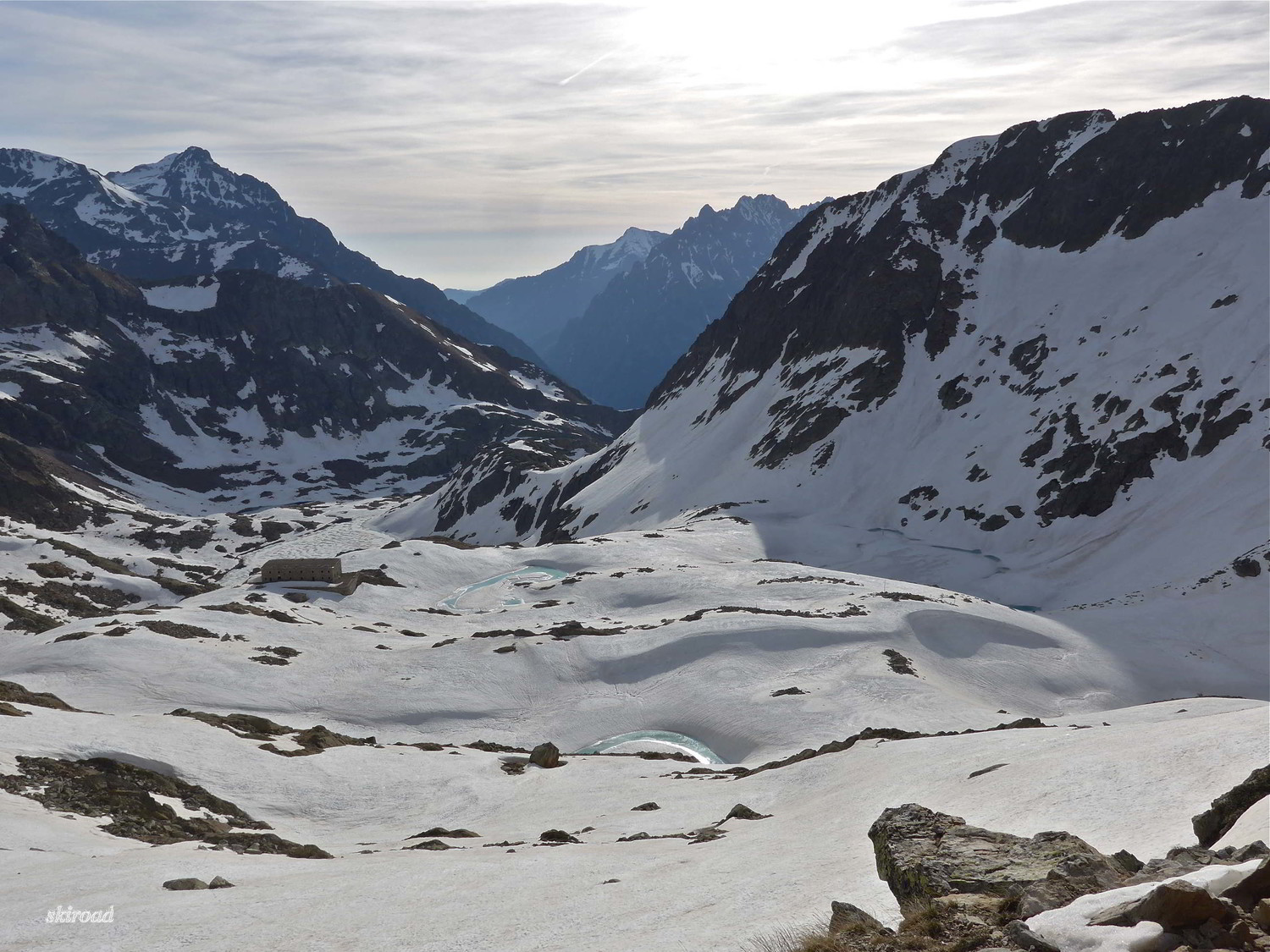 Ma descente Italienne vers les Lacs Valscure.