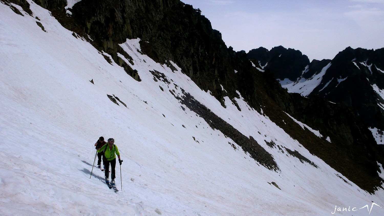 Le haut de la combe S