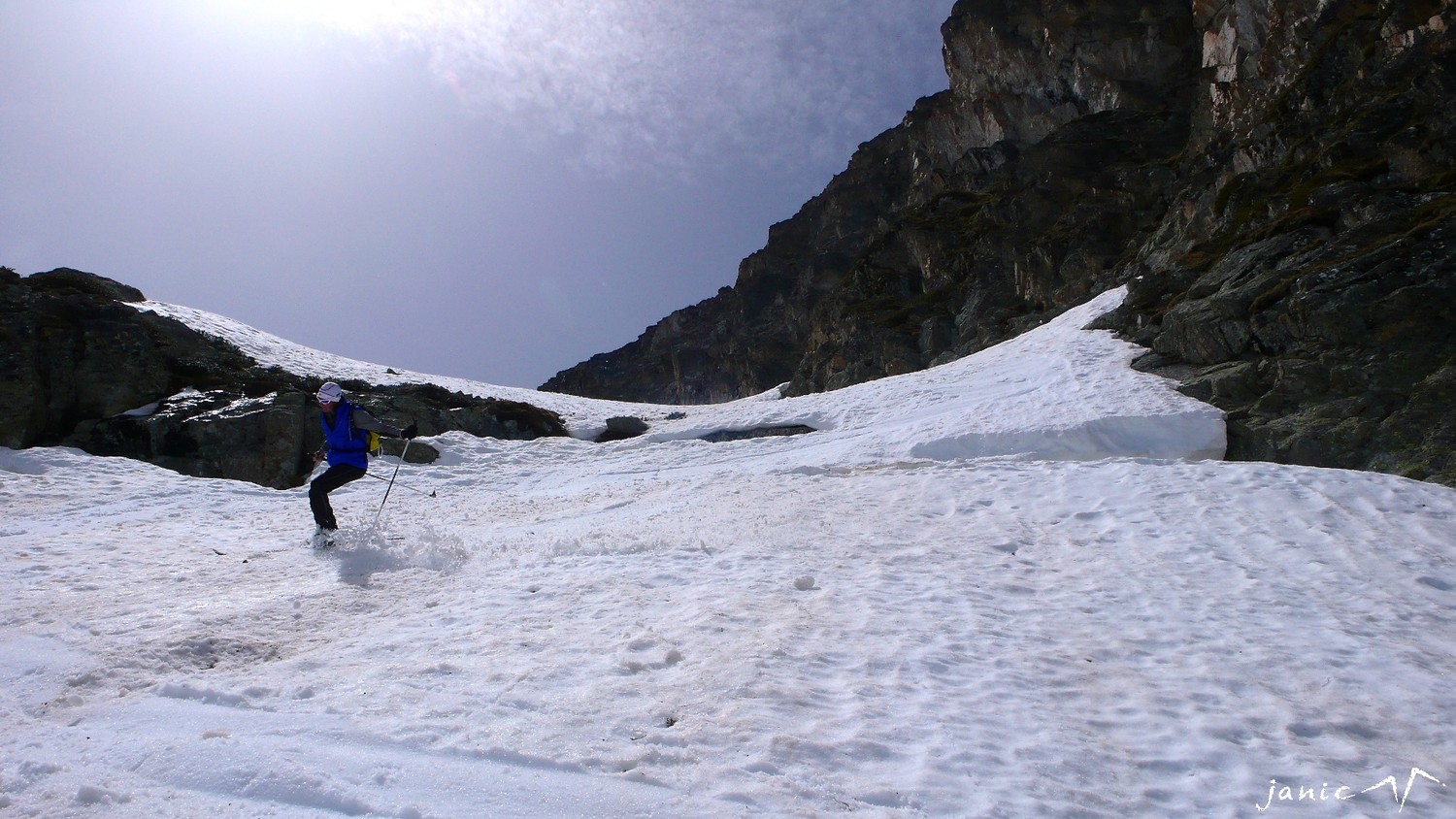 Passage des rochers bien couvert