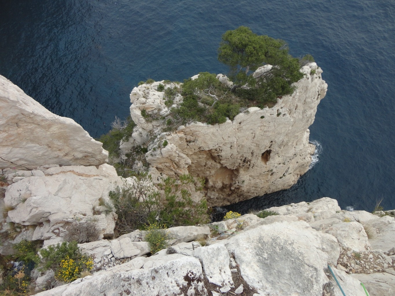Depuis le relais final