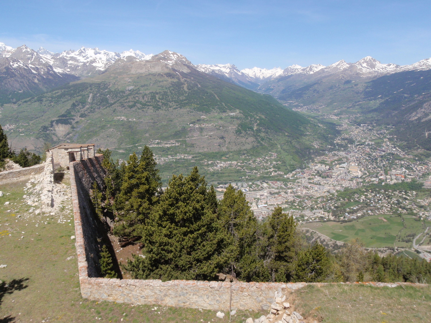 vue sur Briançon