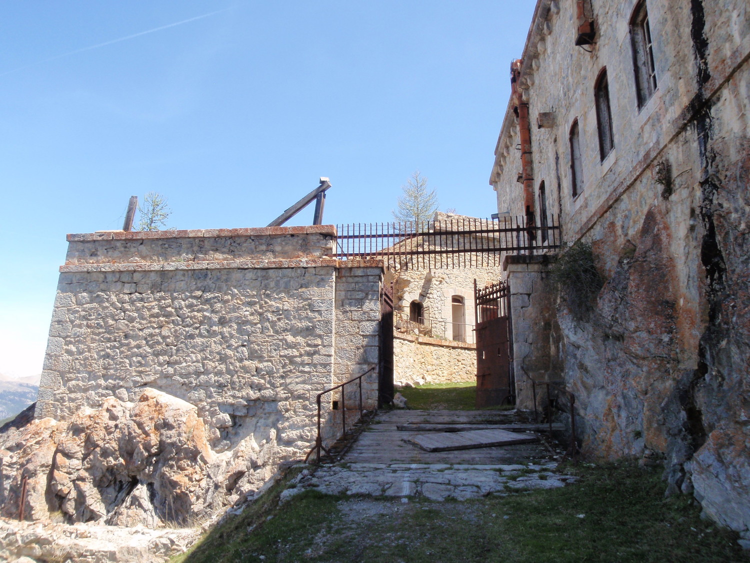 entrée du fort