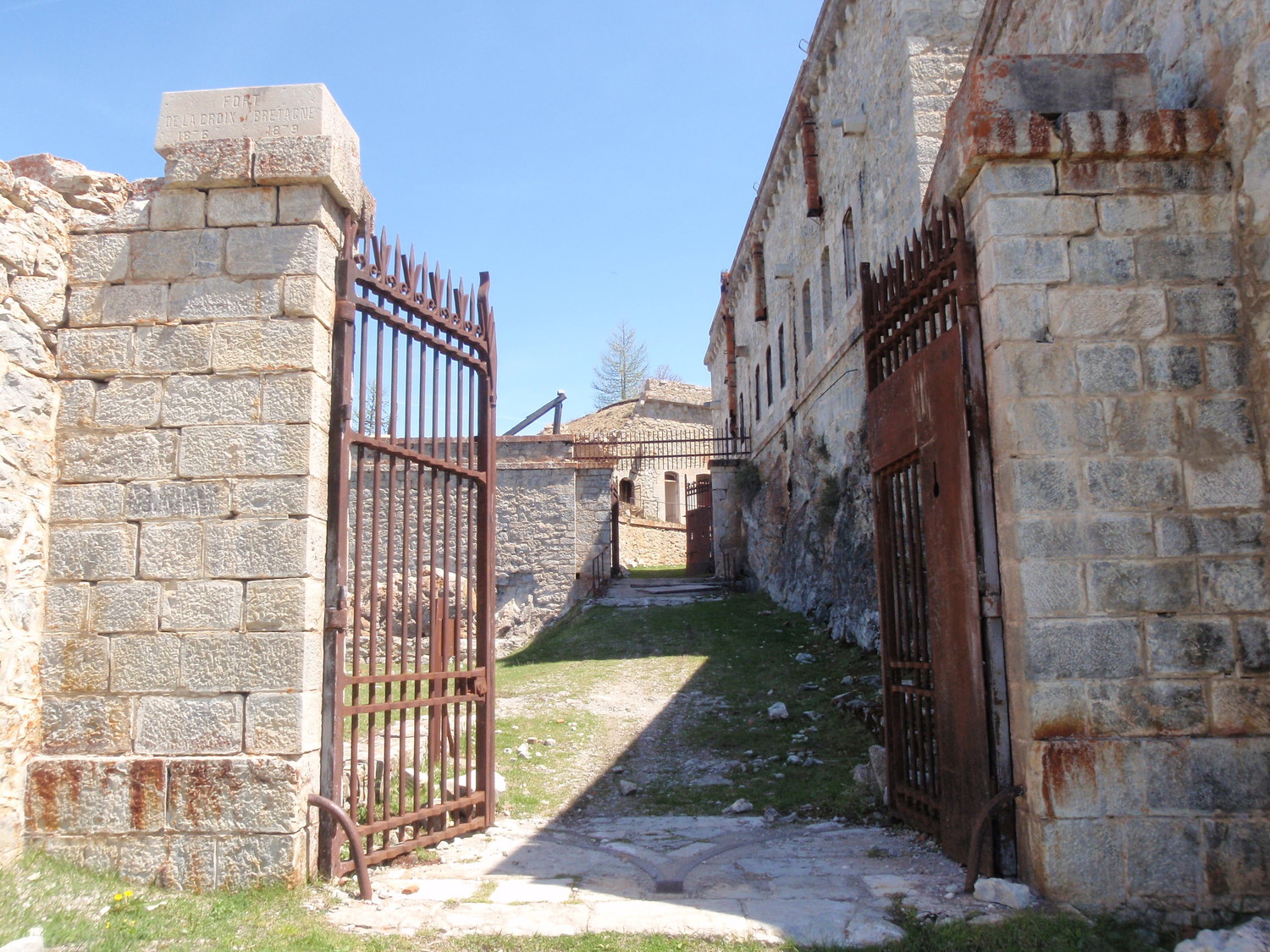 entrée du fort