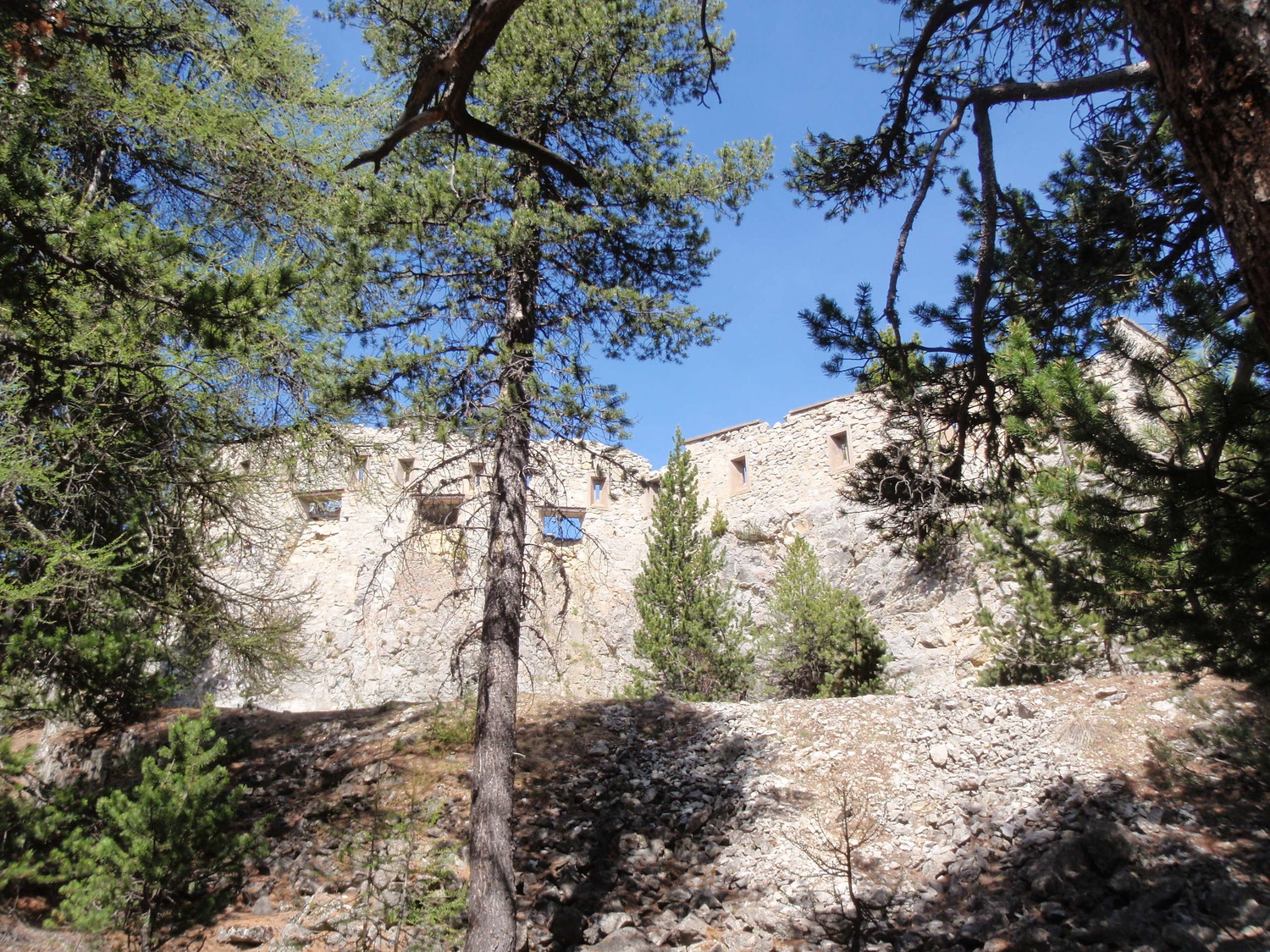 arrivée au Fort